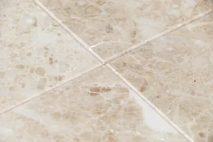Cappuccino Marble 18 X 18 Field Tile, Premium Quality, Polished (Lot of 20 Pieces (45 Sq. Ft.))