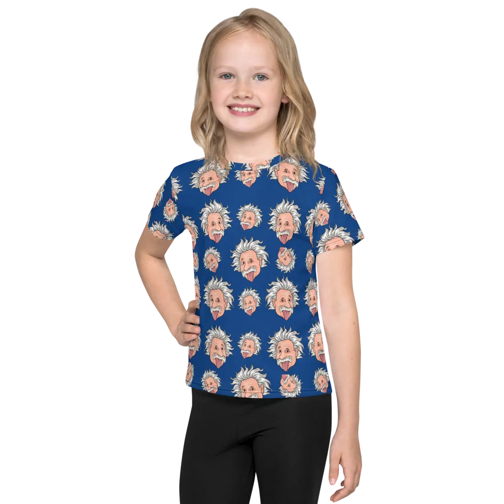 CARTOON EINSTEIN Kids T-Shirt