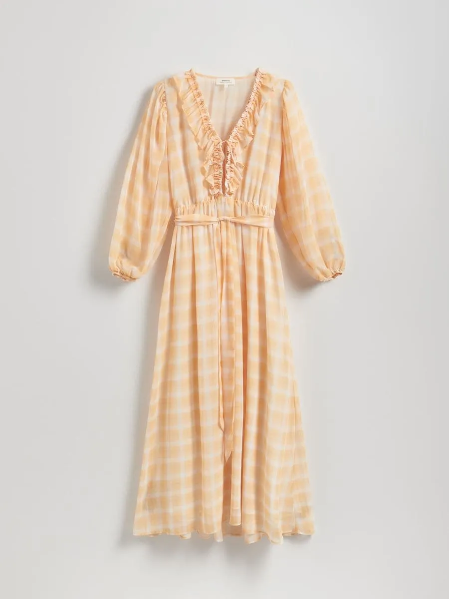 Check dress