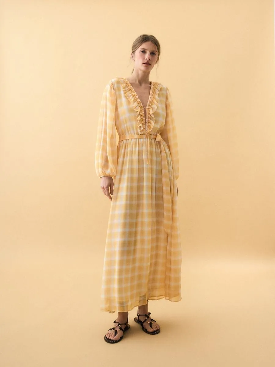 Check dress