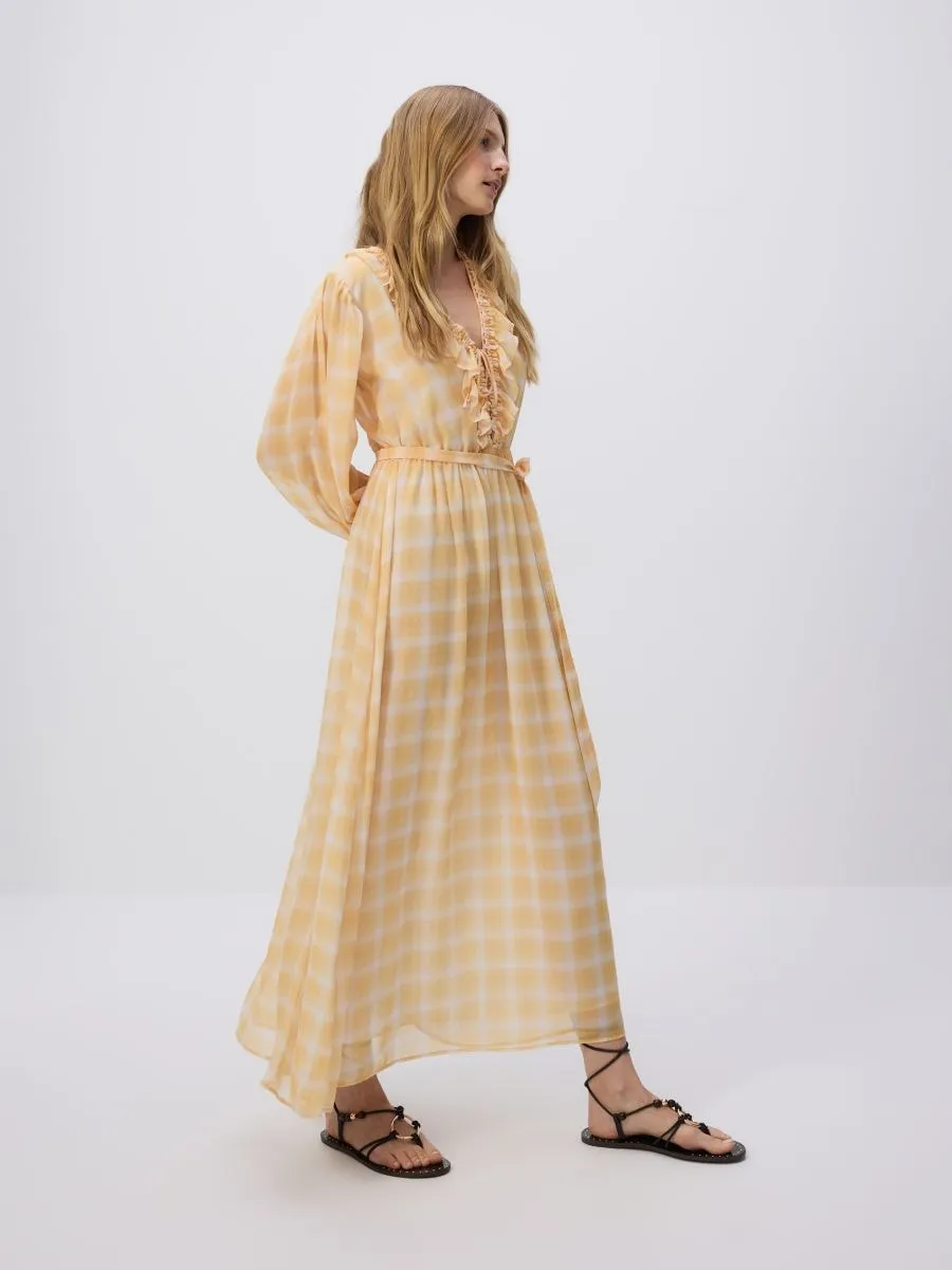 Check dress