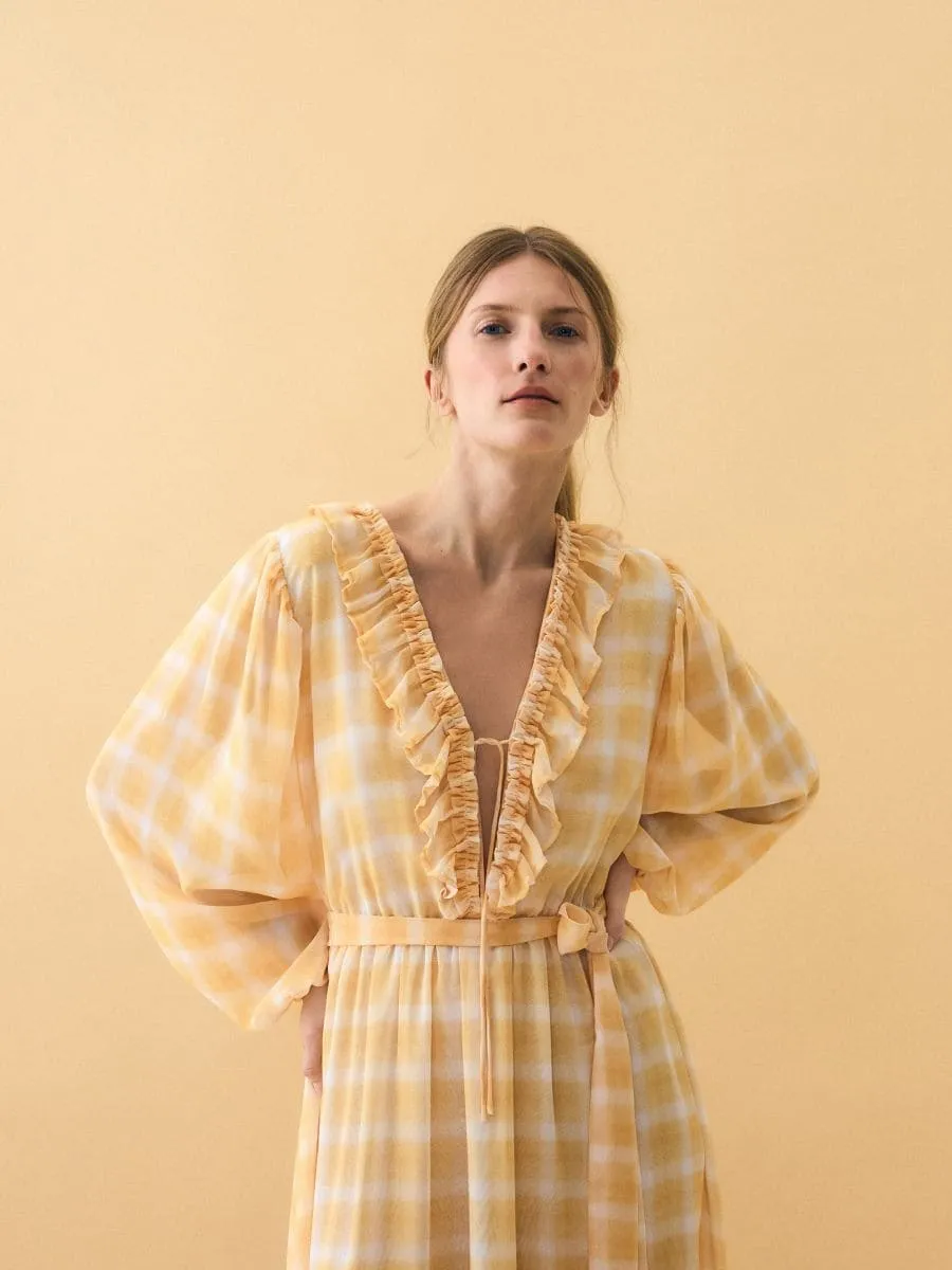 Check dress