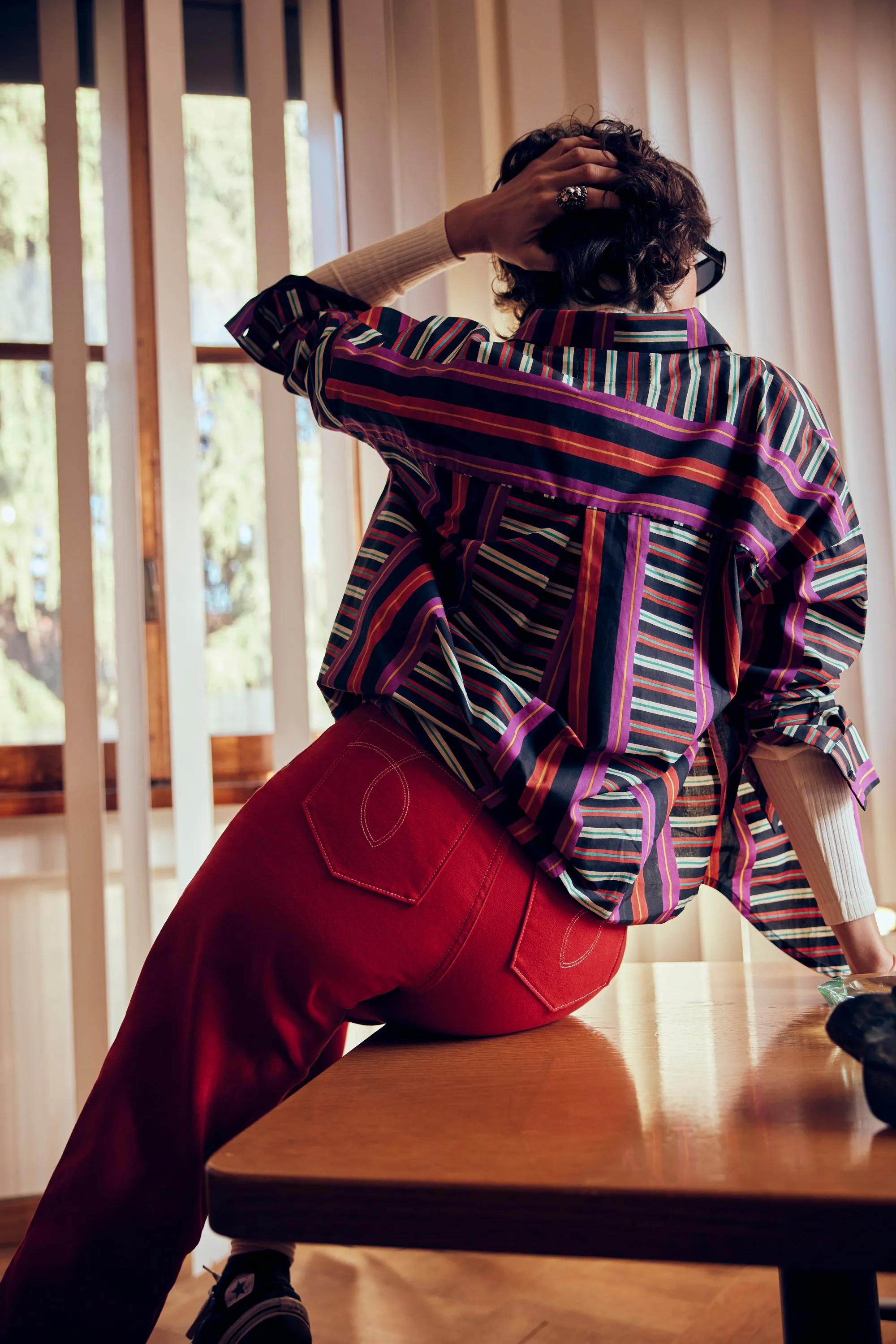 CHEMISE OMER STRIPES FANTASY