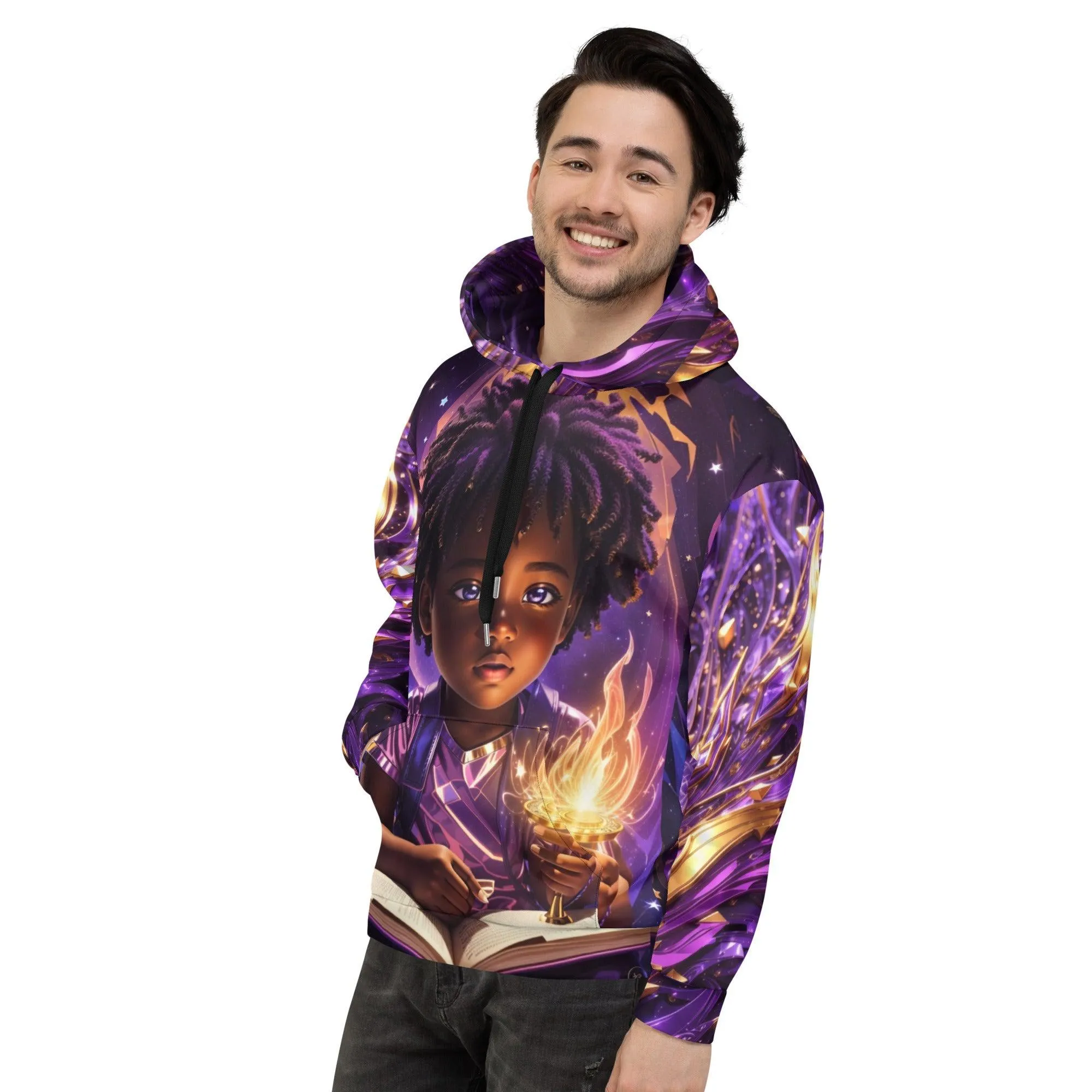 Child Reading A Book Unisex Hoodie