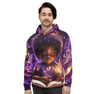 Child Reading A Book Unisex Hoodie