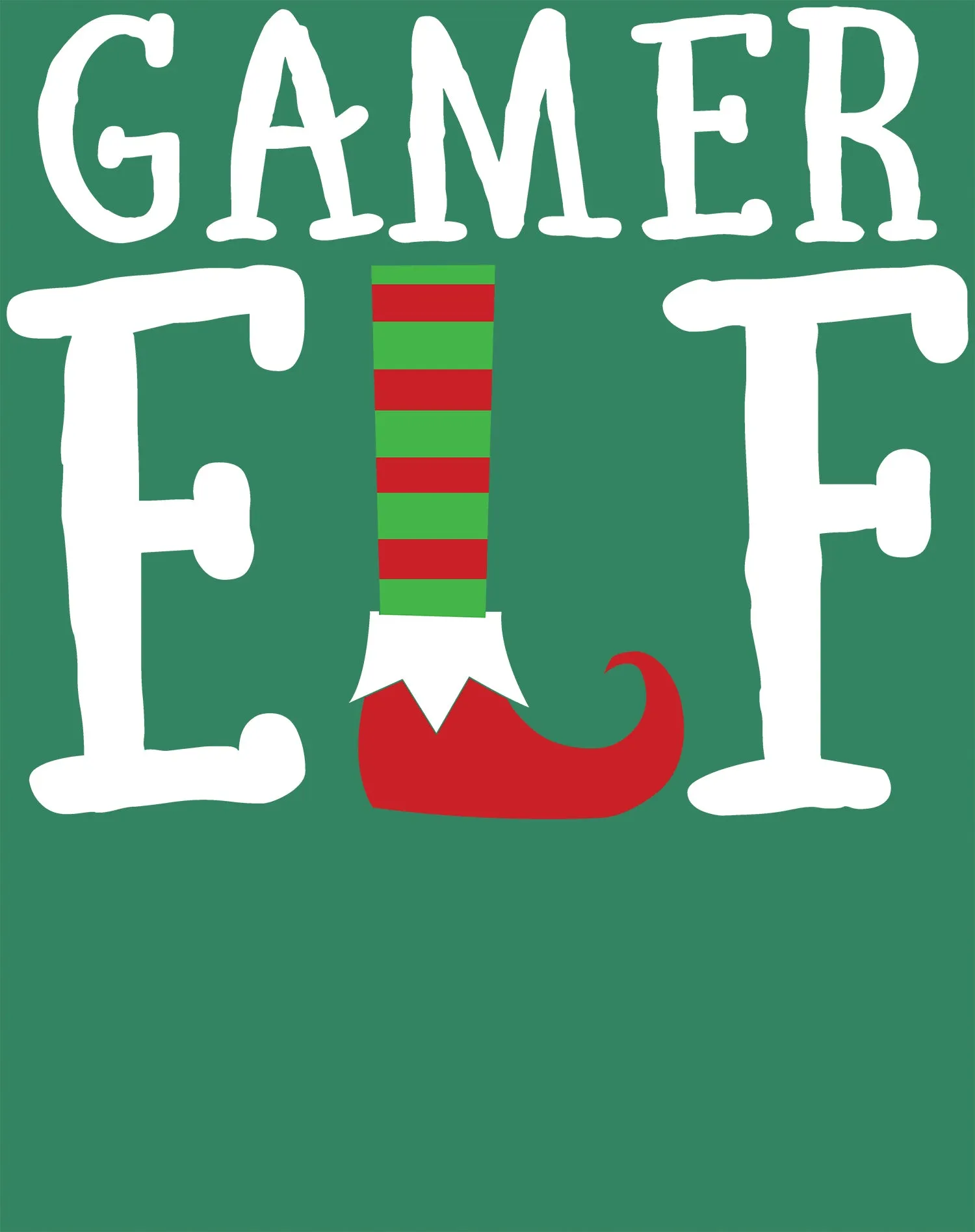 Christmas Elf Squad Gamer Meme Cute Funny Matching Family Kid's T-Shirt