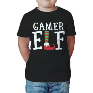 Christmas Elf Squad Gamer Meme Cute Funny Matching Family Kid's T-Shirt