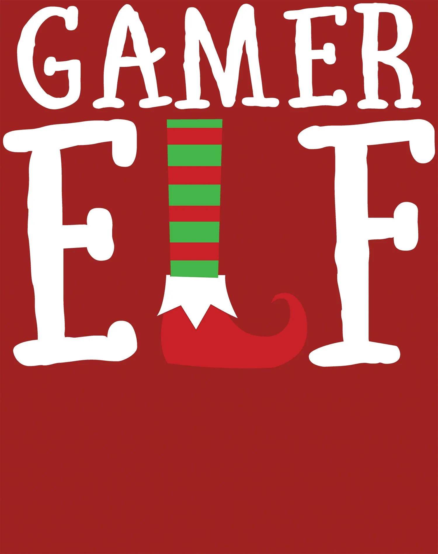 Christmas Elf Squad Gamer Meme Cute Funny Matching Family Kid's T-Shirt