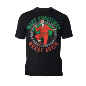 Christmas Santa Make Xmas Great Again Meme Dad Joke Fun Lol Men's T-Shirt