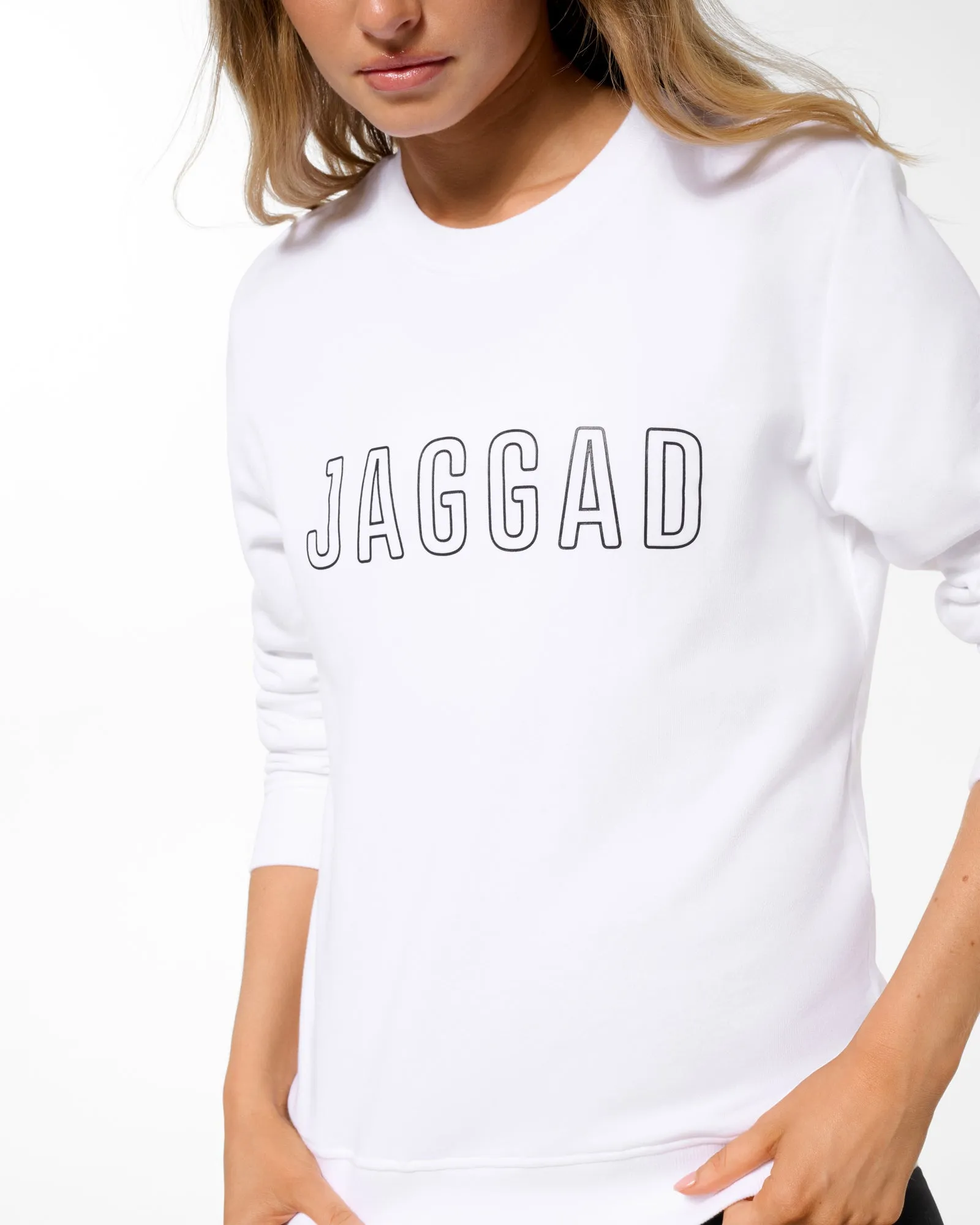 Classic Keyline Sweater White