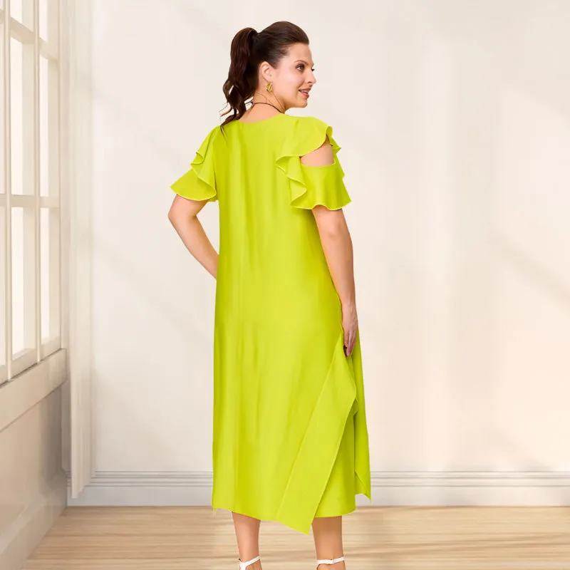 Clementine | Relaxed Fit Dress with Flirty Sleeves