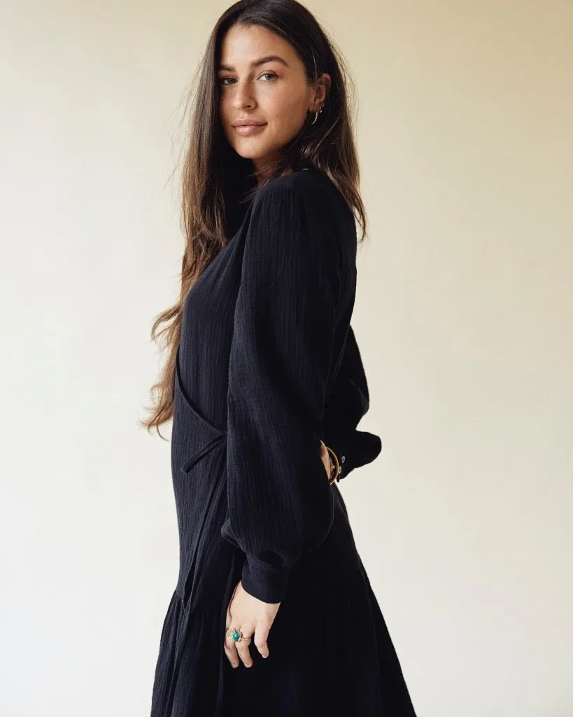 Cleo Tier Dress - Black