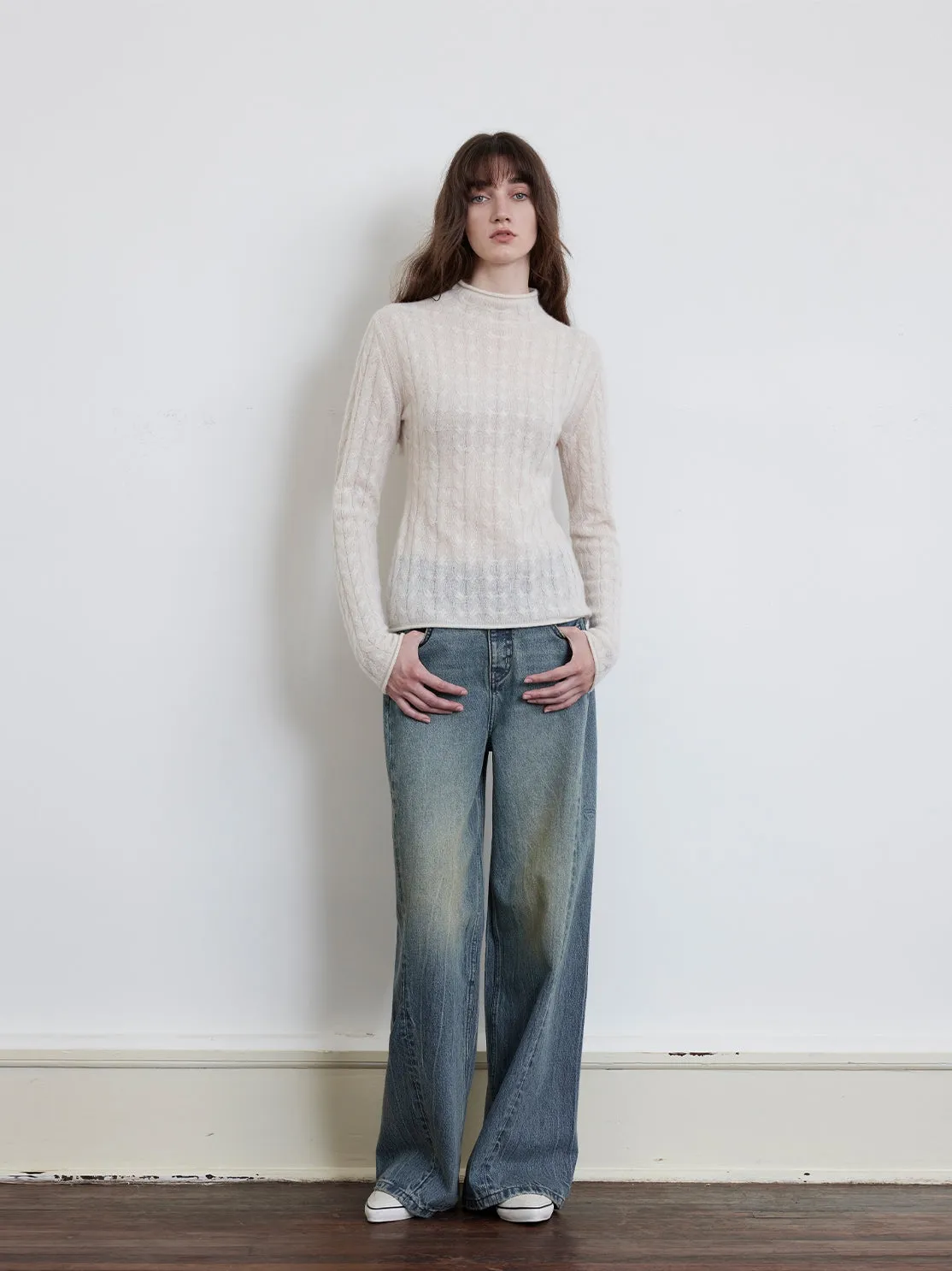 Cloud Soft Cable Knit Sweater
