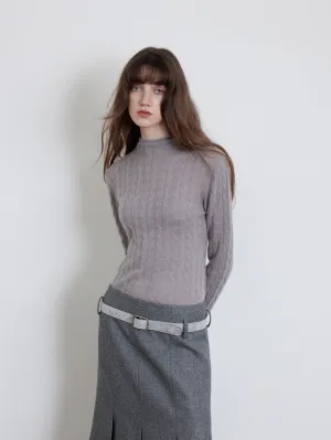 Cloud Soft Cable Knit Sweater