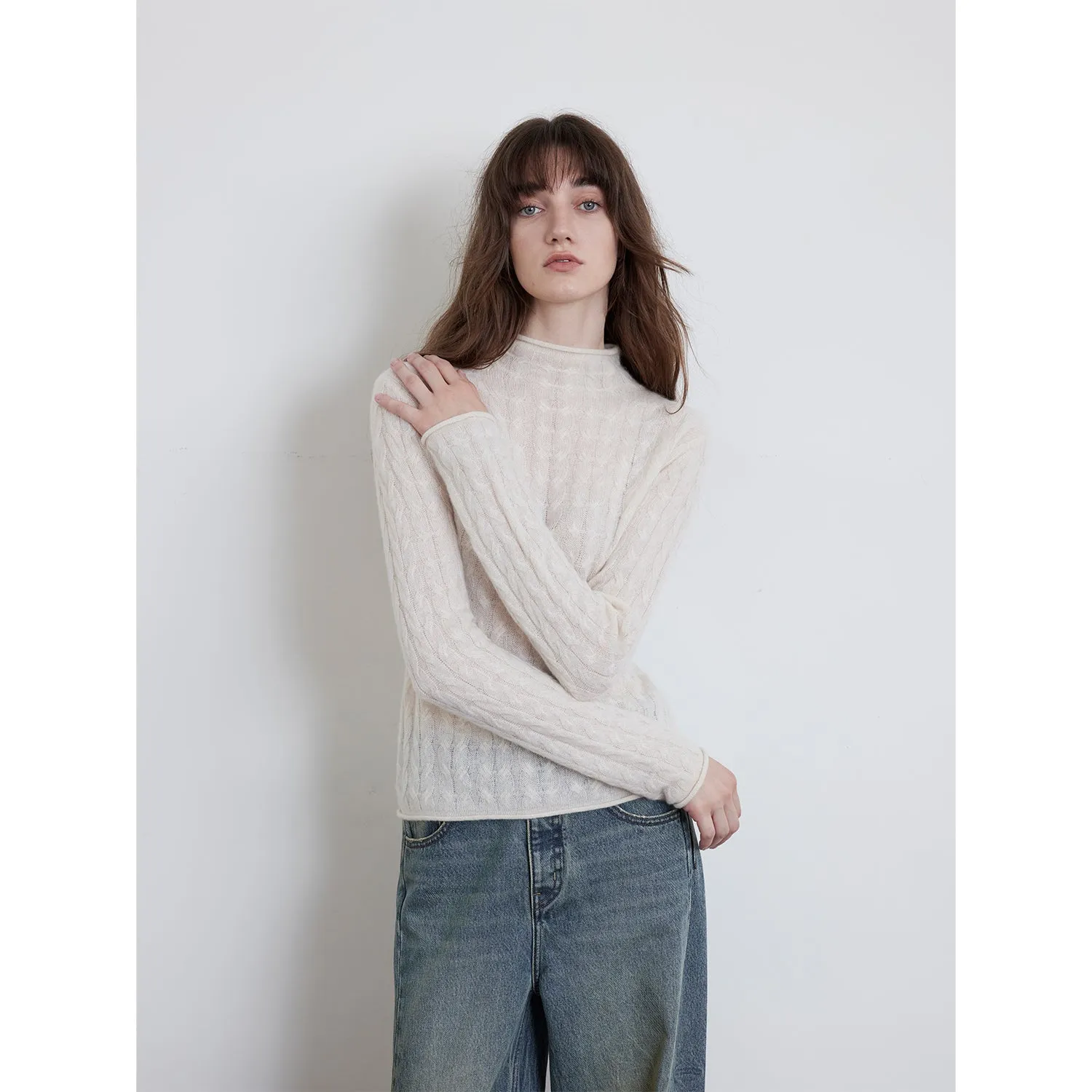 Cloud Soft Cable Knit Sweater