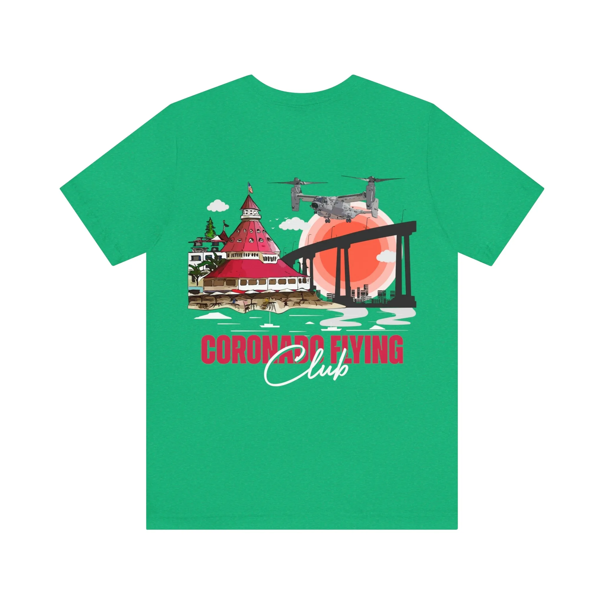 CMV-22B Osprey Coronado FLying CLub (Dark Colors) Tee
