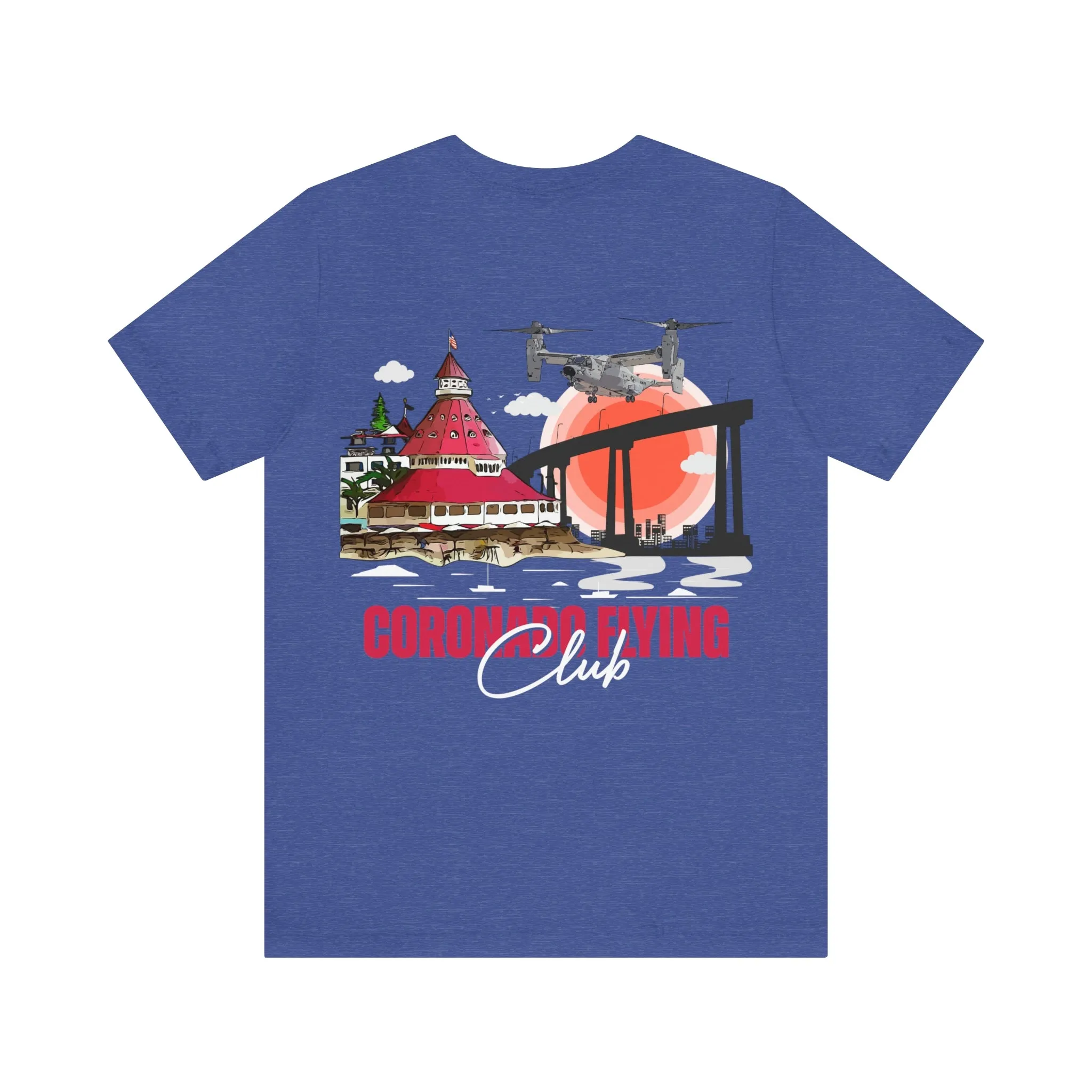 CMV-22B Osprey Coronado FLying CLub (Dark Colors) Tee