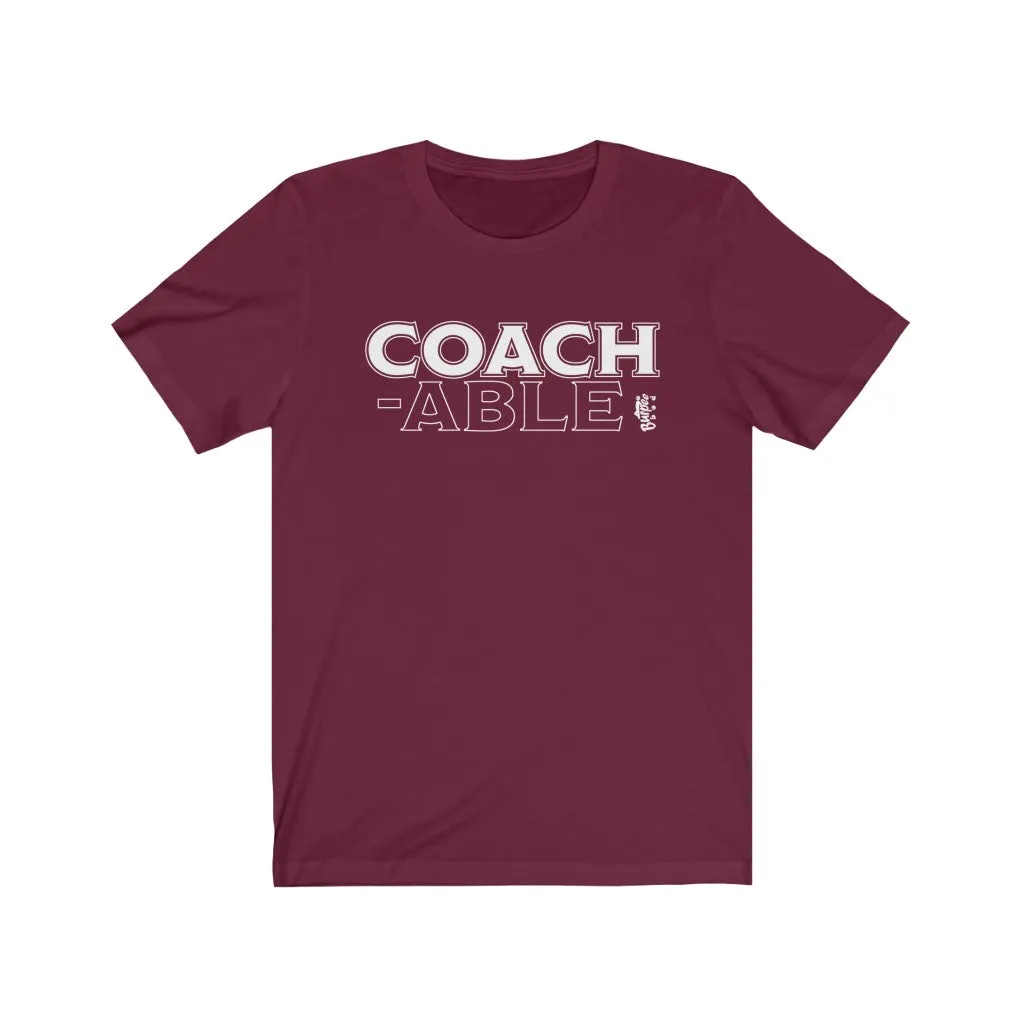 COACH-ABLE - Mens and Womens Workout T Shirt