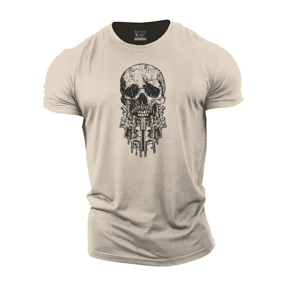 Cool Skull Cotton T-Shirt