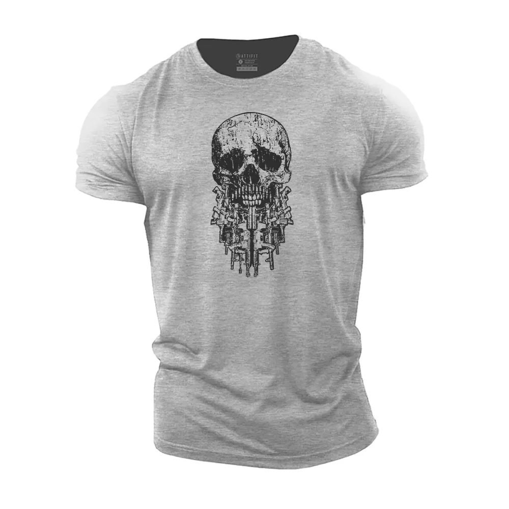 Cool Skull Cotton T-Shirt