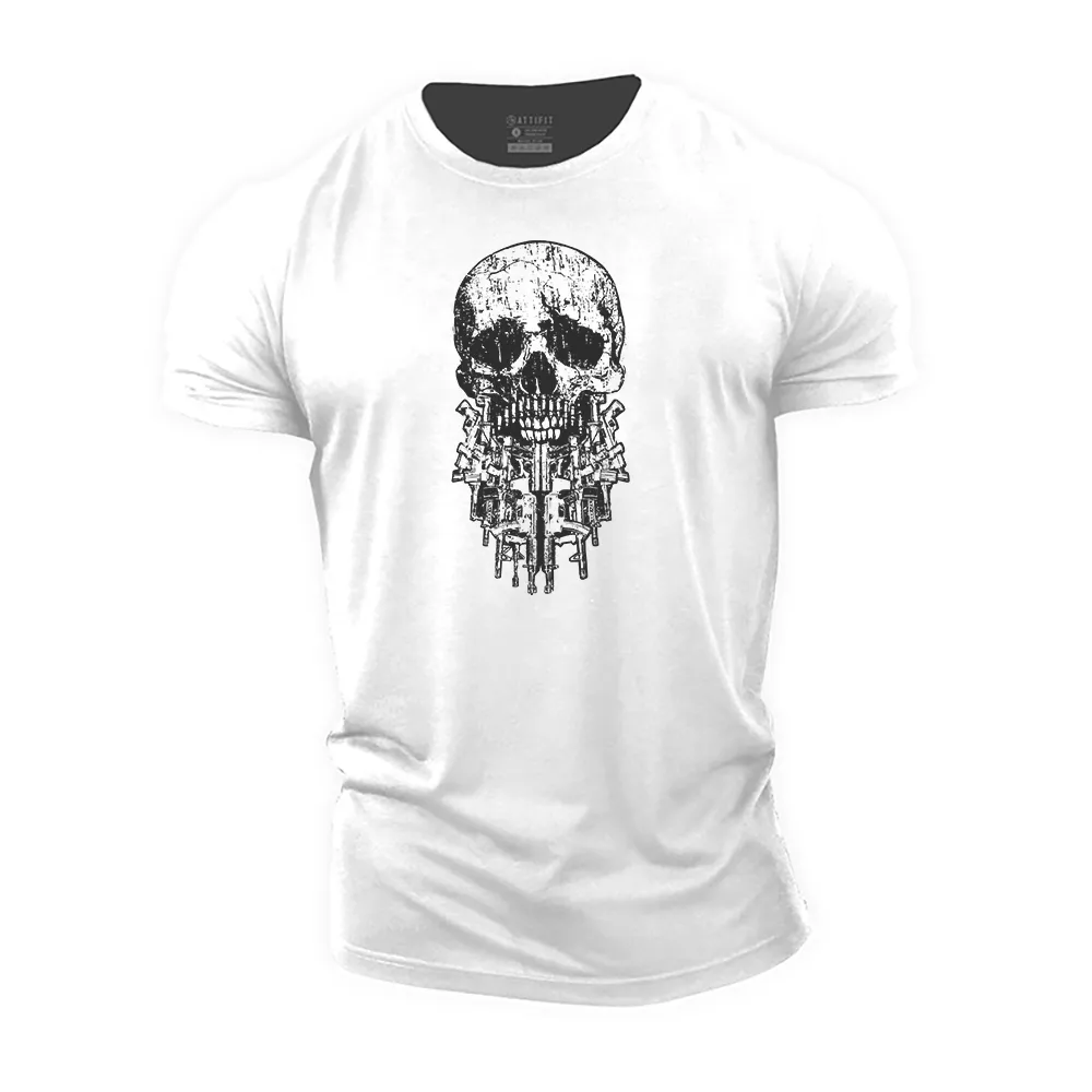Cool Skull Cotton T-Shirt
