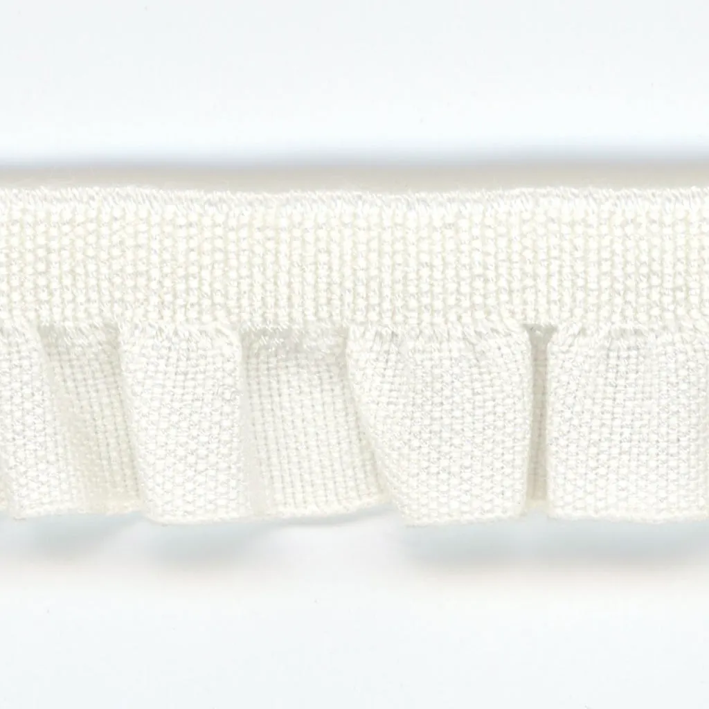 Cotton Frill Stretch #00 Ecru