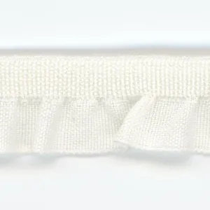 Cotton Frill Stretch #01 White