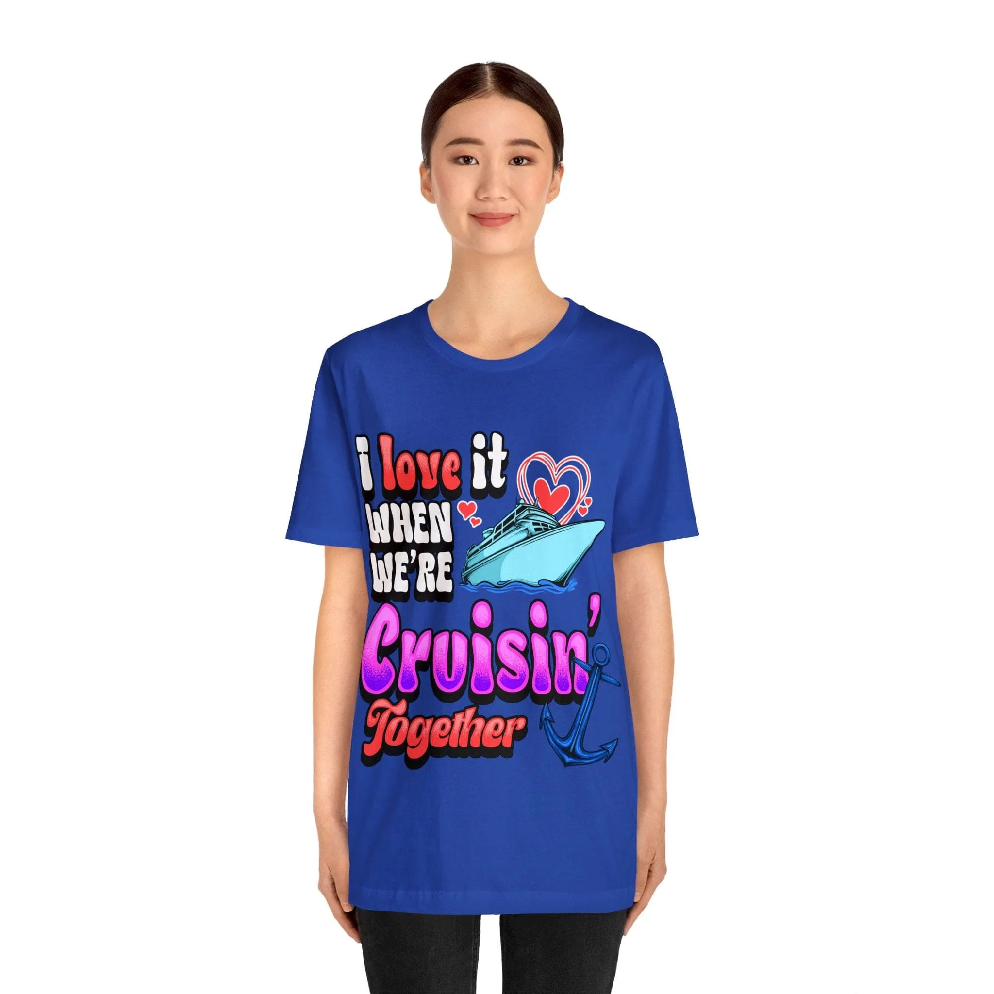 Couples Cruisin Deluxe Tee For Your Next Cruise
