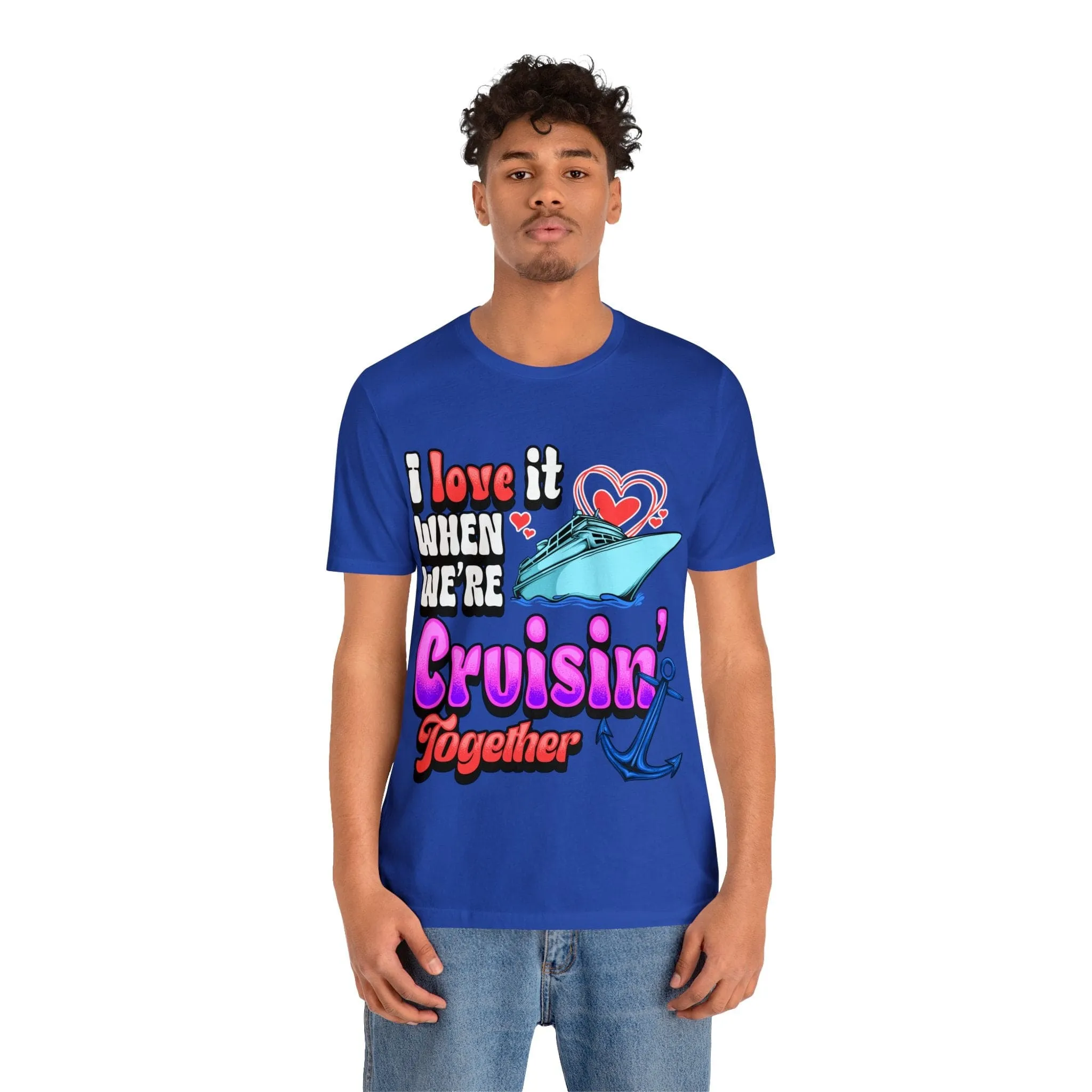 Couples Cruisin Deluxe Tee For Your Next Cruise