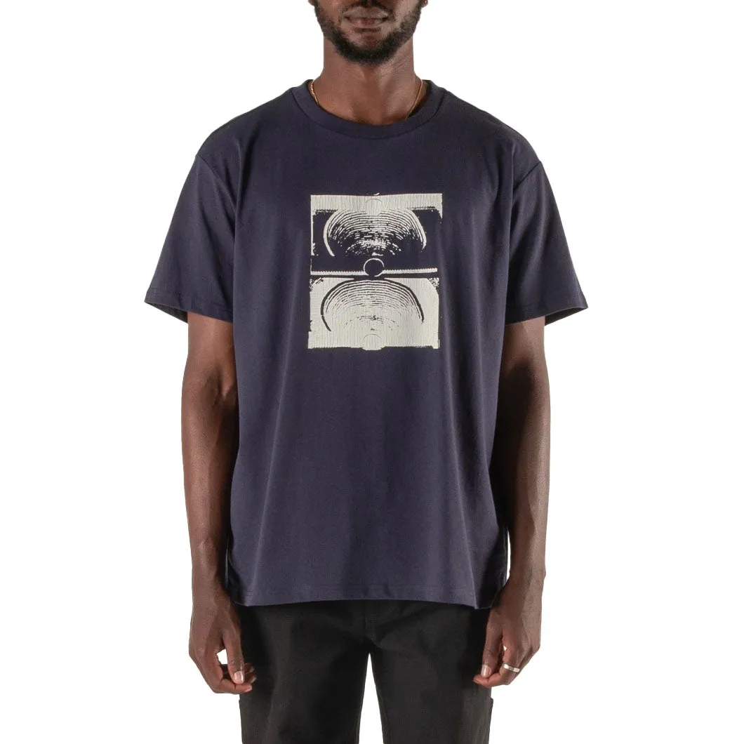 CRACKED CRUX T-SHIRT Navy
