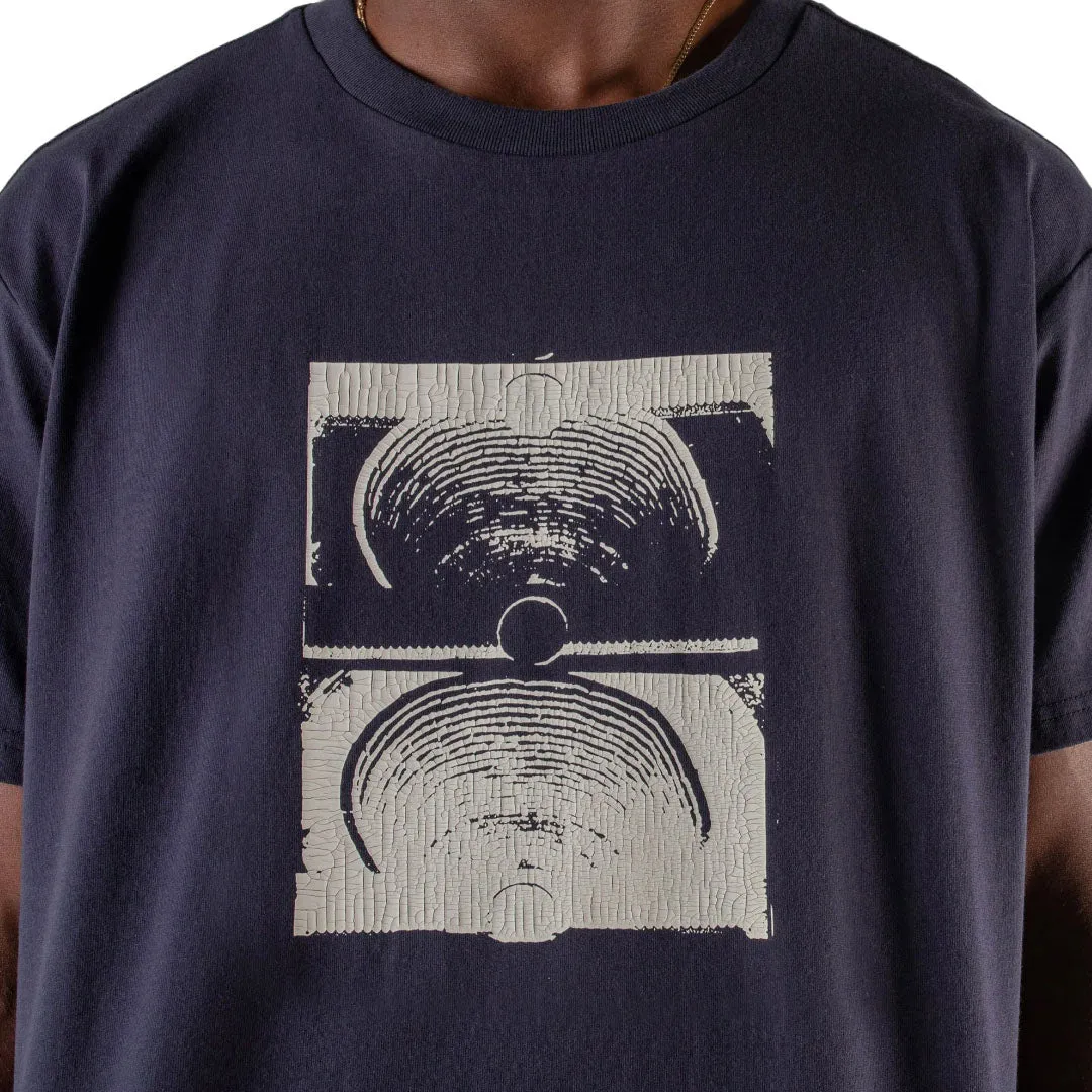 CRACKED CRUX T-SHIRT Navy
