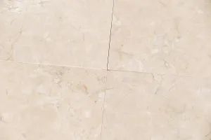 Crema Nova Marble 18X18 Polished Tiles (LOT of 20 PCS. (45 SQ. FT.))