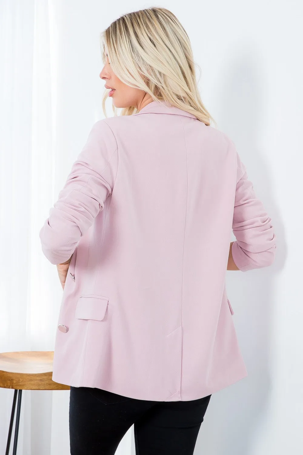 Crepe Lined Blazer