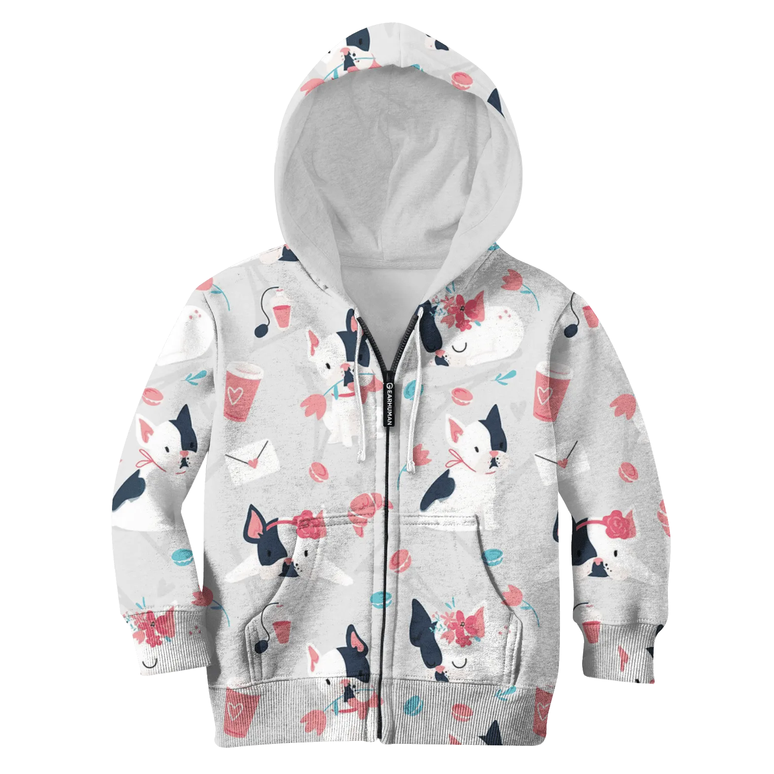 CUTE DOGS Kid Custom Cosplay Hoodies T-shirt Apparel