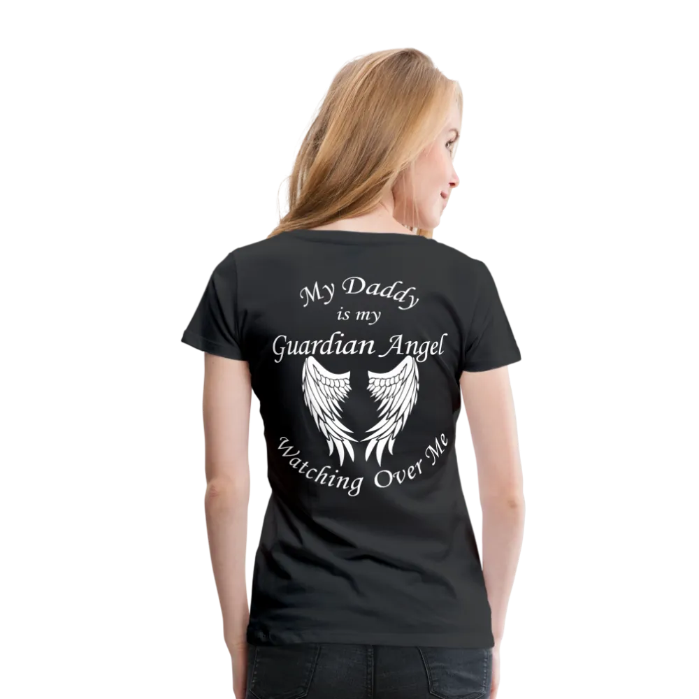 Daddy Guardian Angel Women’s Premium T-Shirt (CK3547)