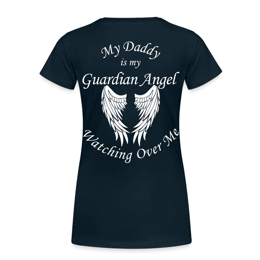 Daddy Guardian Angel Women’s Premium T-Shirt (CK3547)