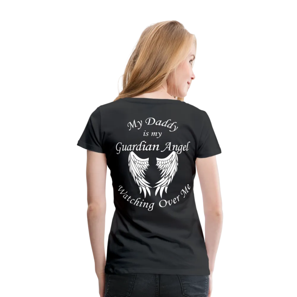 Daddy Guardian Angel Women’s Premium T-Shirt (CK3547)