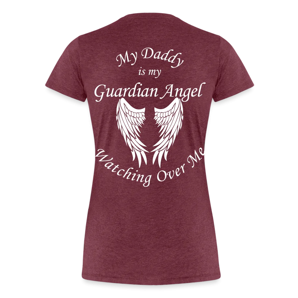 Daddy Guardian Angel Women’s Premium T-Shirt (CK3547)