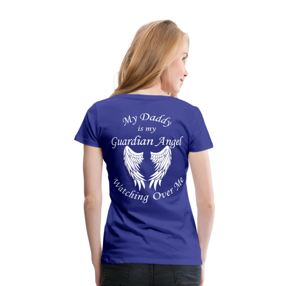 Daddy Guardian Angel Women’s Premium T-Shirt (CK3547)