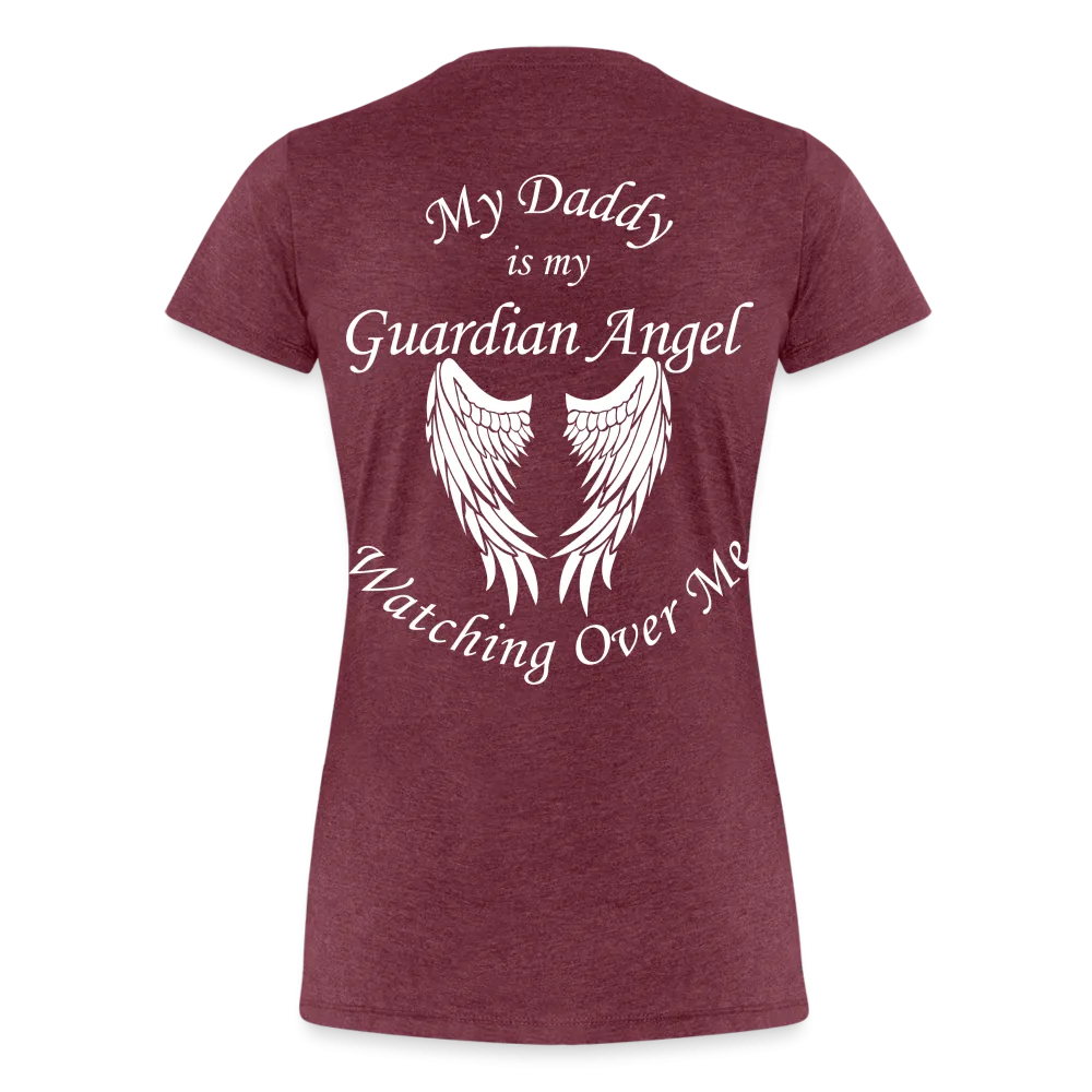 Daddy Guardian Angel Women’s Premium T-Shirt (CK3547)