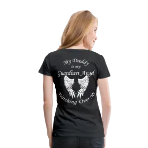 Daddy Guardian Angel Women’s Premium T-Shirt (CK3547)