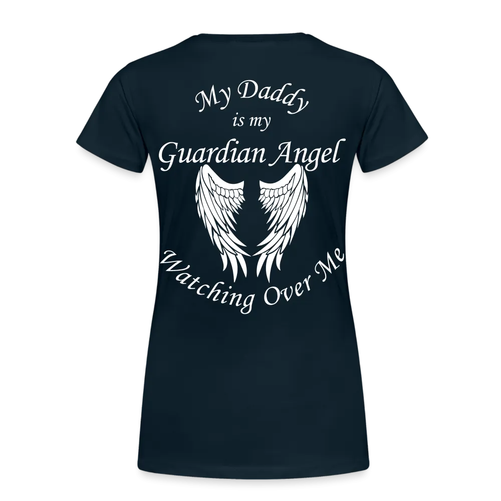 Daddy Guardian Angel Women’s Premium T-Shirt (CK3547)