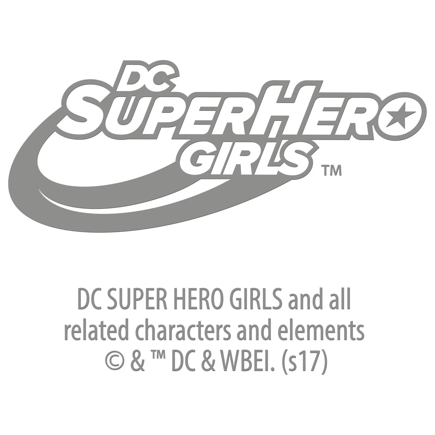 DC Super Hero Girls Wonder Woman Text Super Hero Official Kid's T-Shirt (White)
