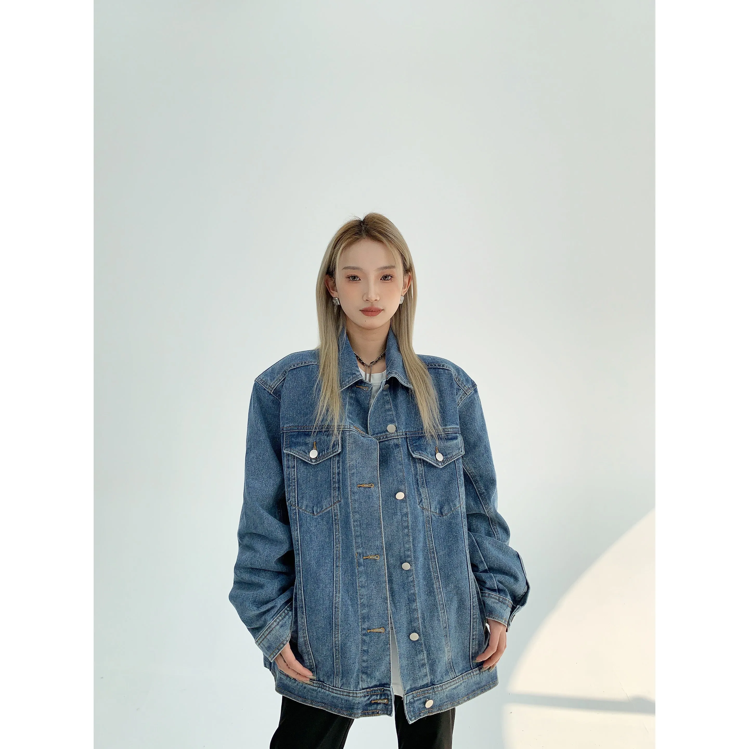 Denim Oversized Jacket