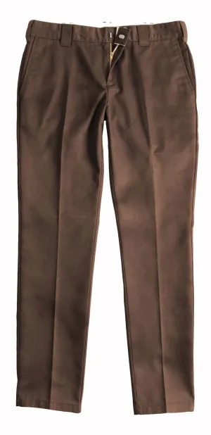Dickies - 872 Slim Tapered Fit Pants Chocolate Brown
