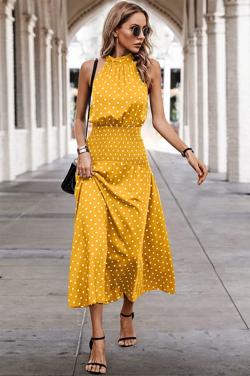 Dotty Delight Maxi Dress