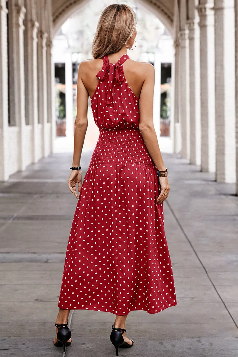 Dotty Delight Maxi Dress