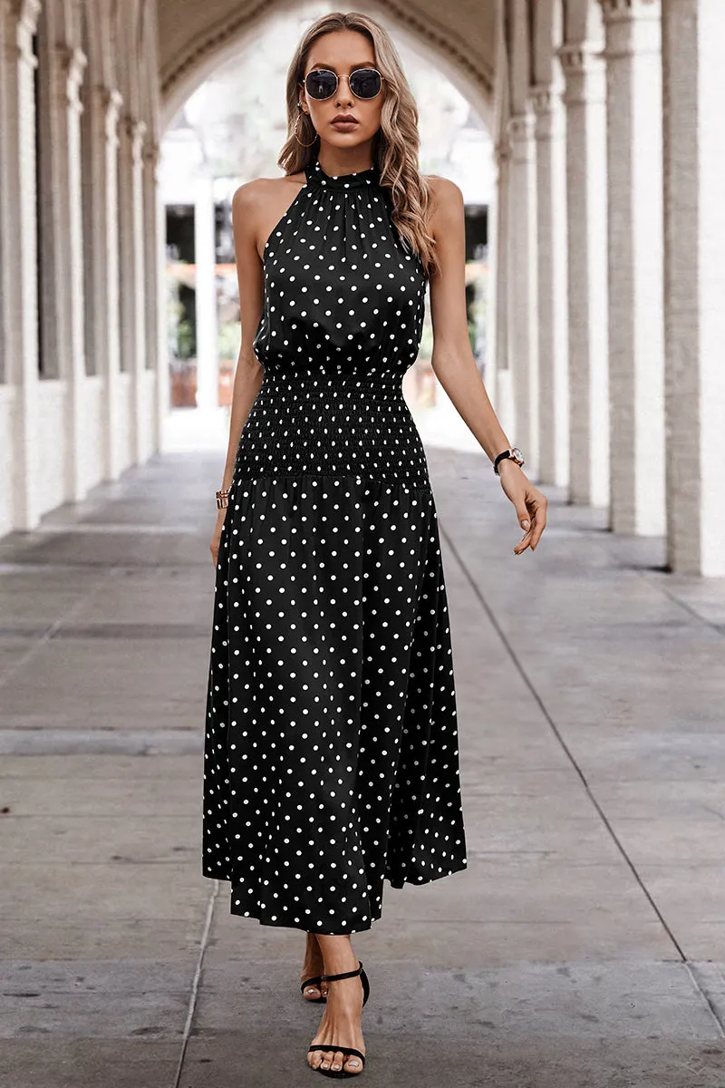 Dotty Delight Maxi Dress