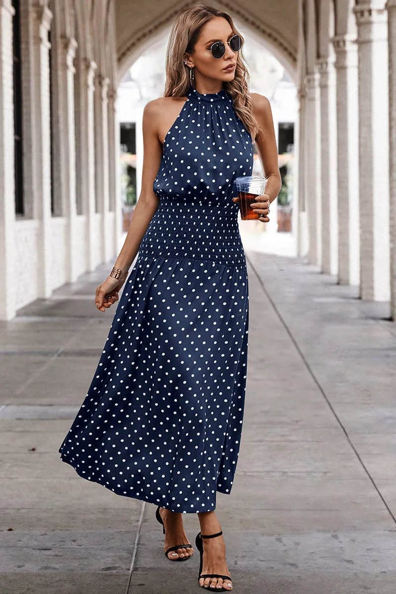 Dotty Delight Maxi Dress