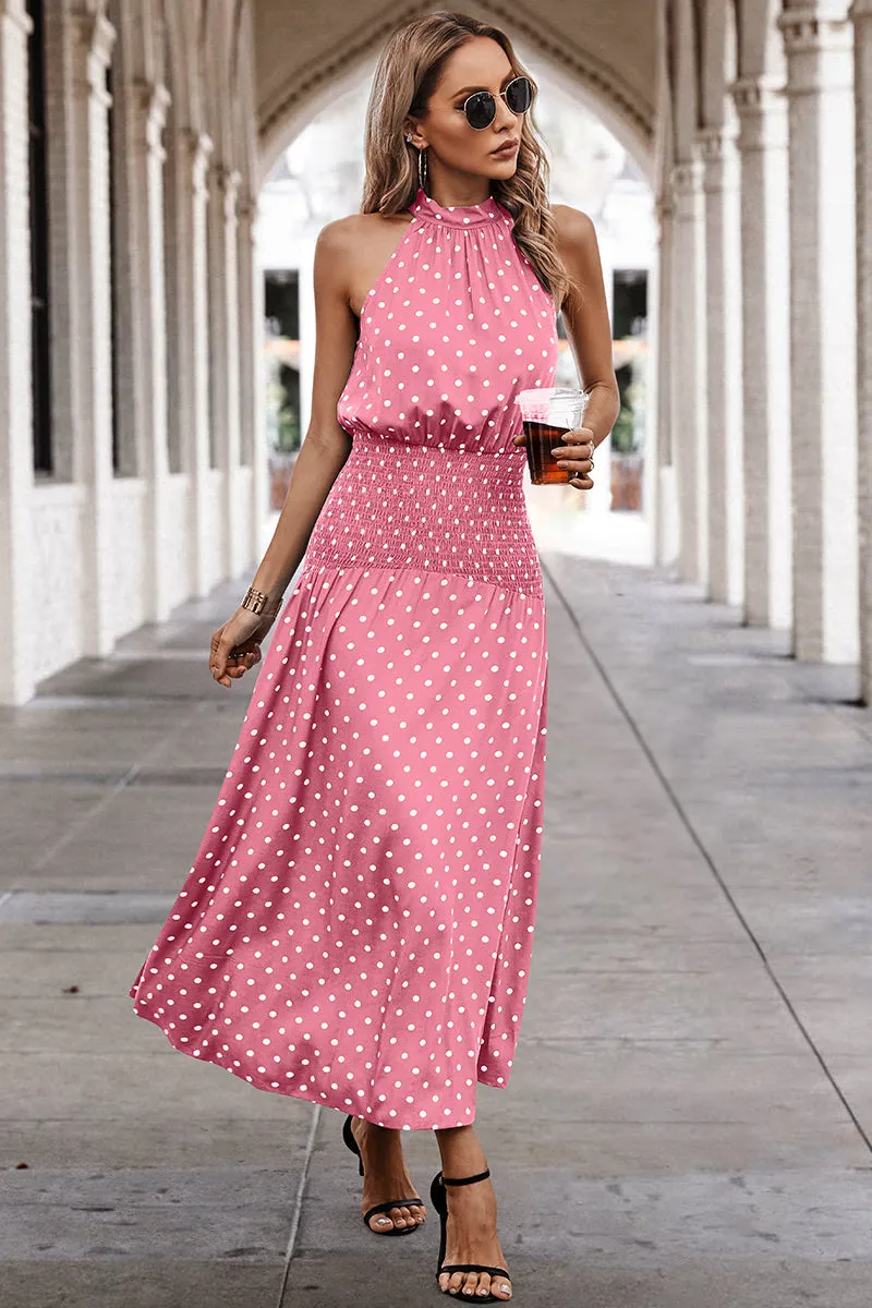 Dotty Delight Maxi Dress